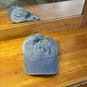 Blue Denim Cap